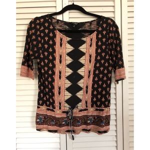Lucky Brand Patterned Top